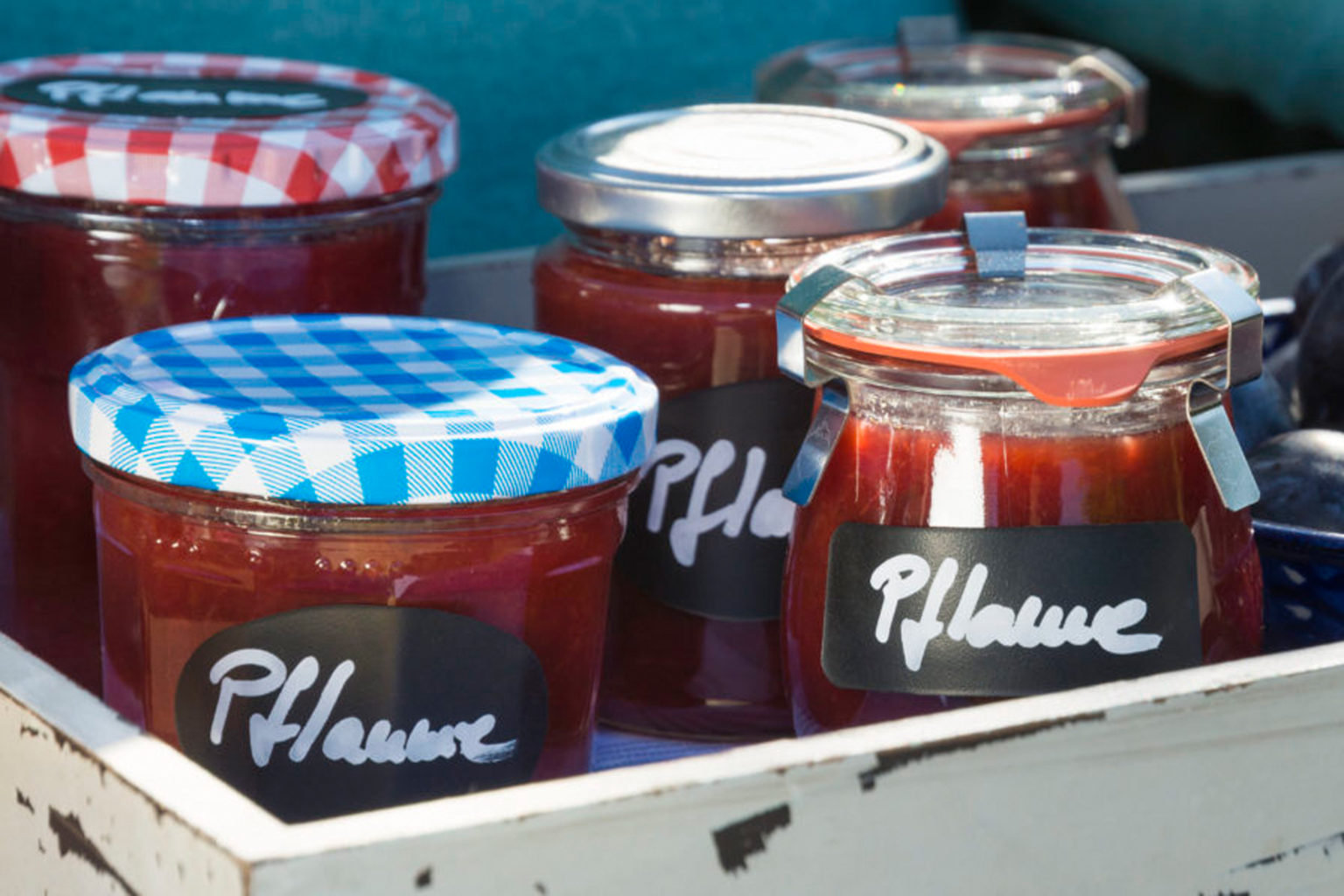 Traditionelle Pflaumenmarmelade mit Zimt - Gern im Garten